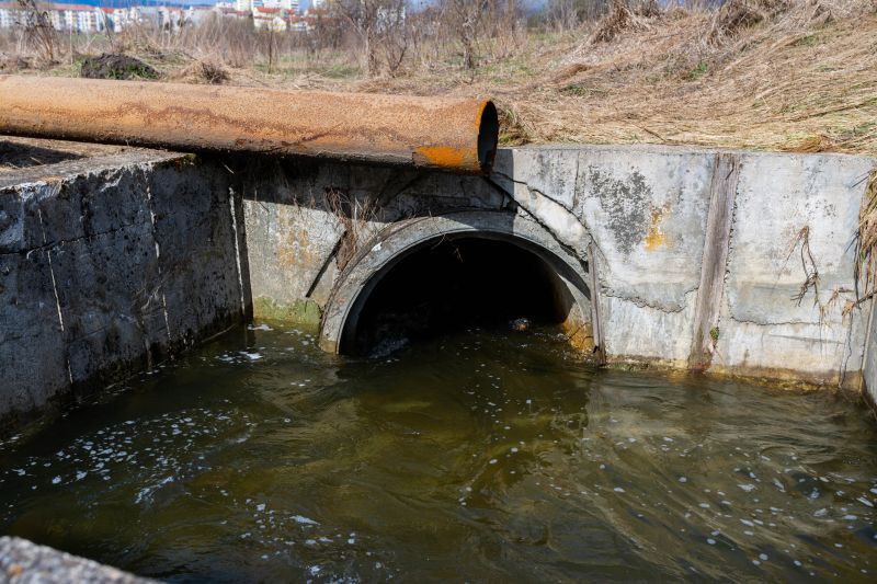 Drain Line Replacement detail