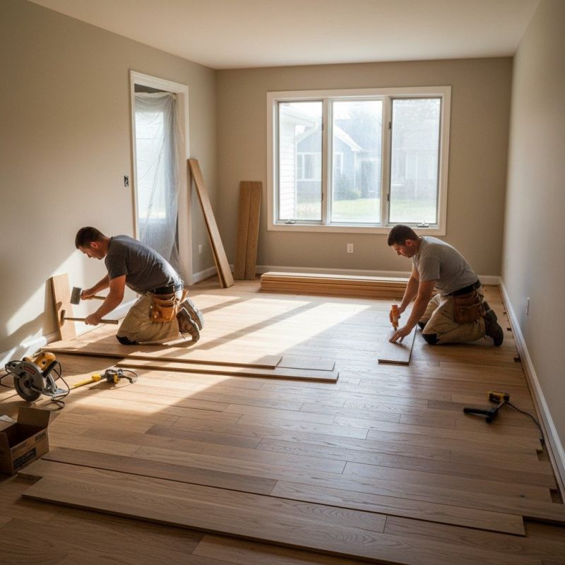 Hardwood Floor Installation